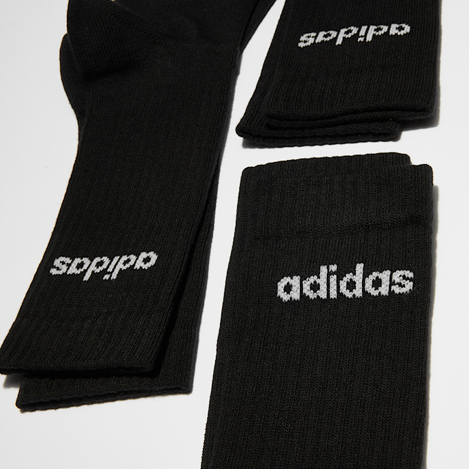 adidas Sportswear 3 PACK - Cushion Linear Crew Socken schwarz 28096 2