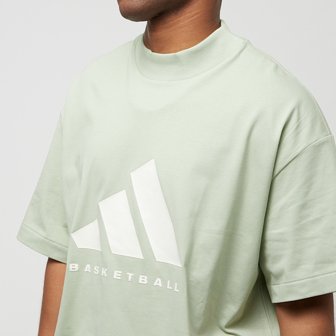 adidas Performance One Cotton Jersey Tee groen 28101 3