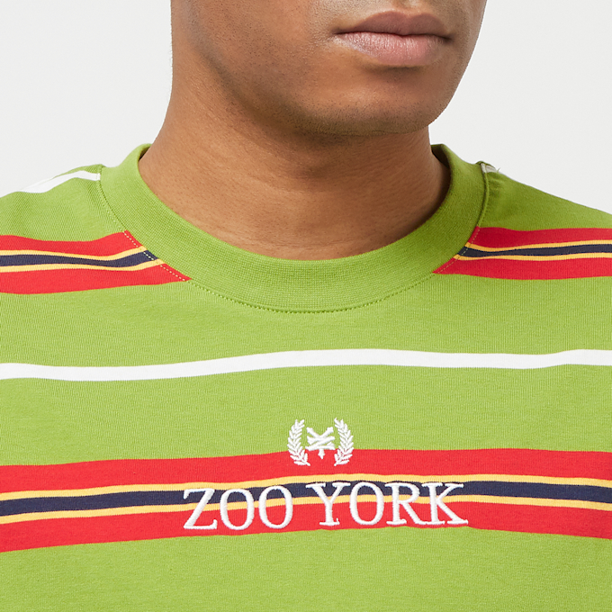 Zoo York Striped Tee groen 28106 3
