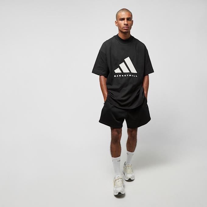 adidas Originals Basketball Cotton Jersey T-Shirt nero 28124 5