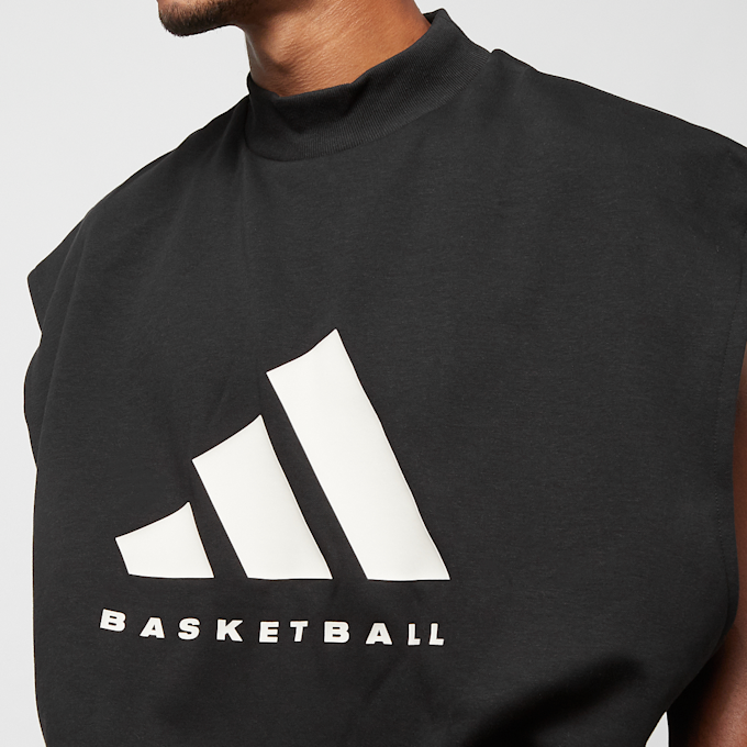 adidas Originals Basketball Sleeveless Sweatshirt negro 28139 3