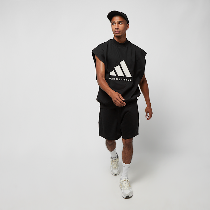 adidas Originals Basketball Sleeveless Sweatshirt czarny 28139 5