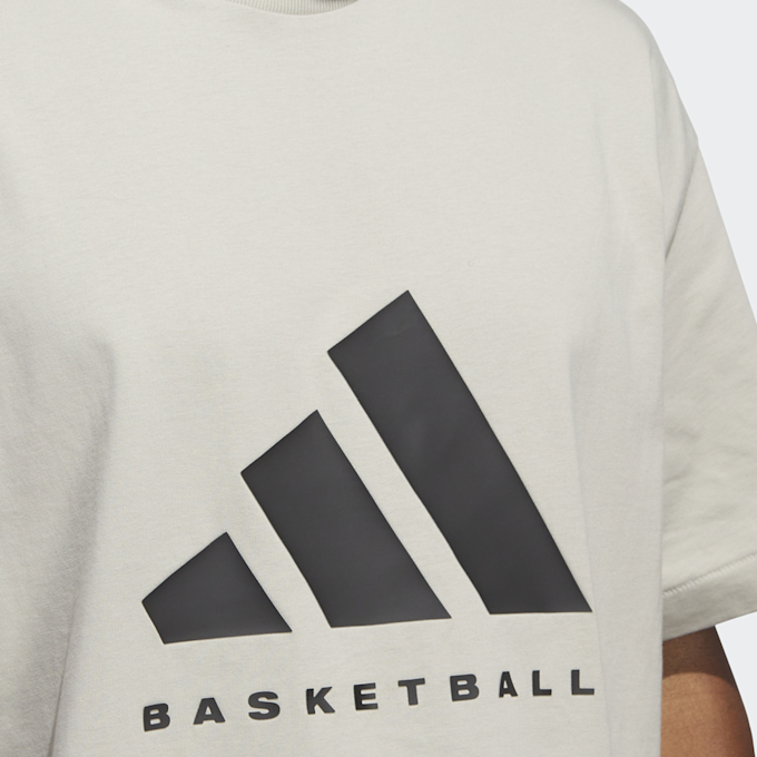 adidas Performance One Cotton Jersey Tee grijs 28142 3