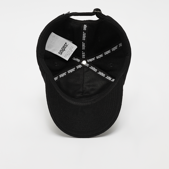 SNIPES College Logo Wool Blend 5-Panel Cap negro 22901 3
