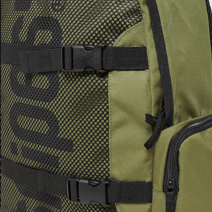 SNIPES Large Basic Logo Skate Backpack groen 22908 4