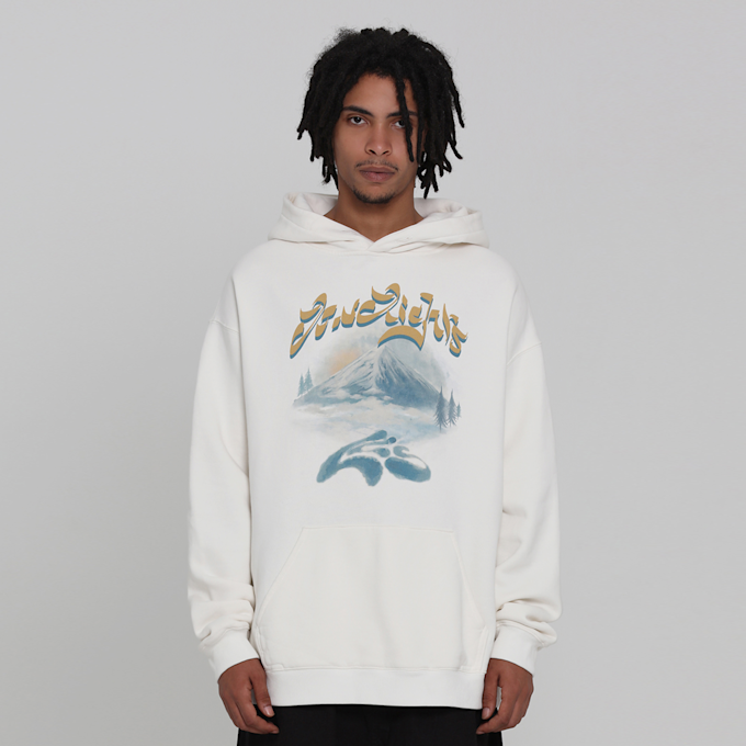 Low Lights Studios Mount Fuji Hoodie bijela 22910 1