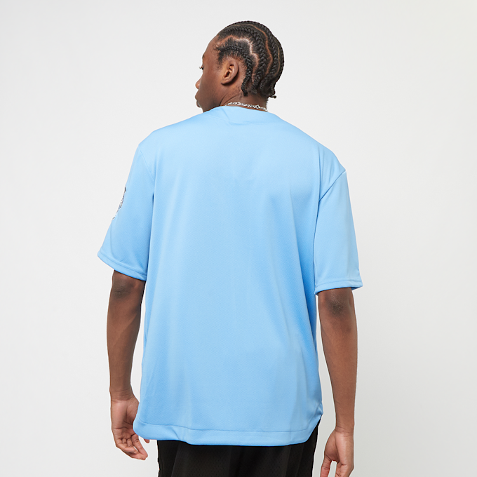 FUBU Varsity Baseball Jersey bleu 22963 2