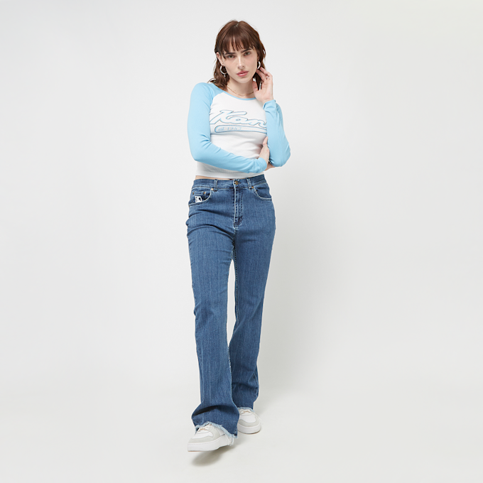 Karl Kani OG Star Flared Leg Denim Vintage bleu 23009 5