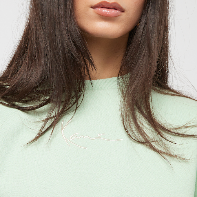 Karl Kani Small Signature Diner Crew grün 23016 3