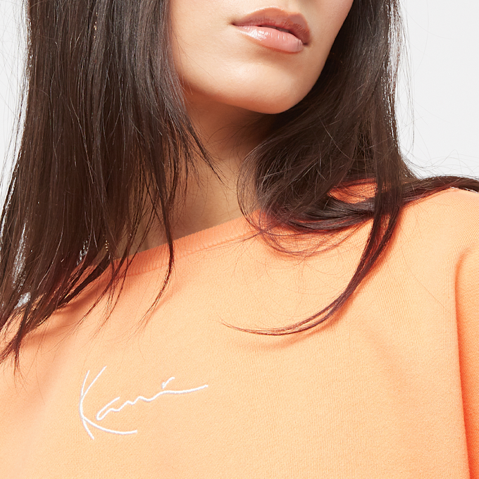 Karl Kani Small Signature Diner Crew orange 23017 3