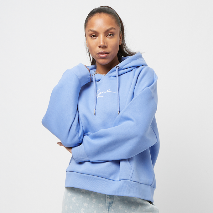 Karl Kani Small Signature Star Oversized Hoodie blau 23020 2