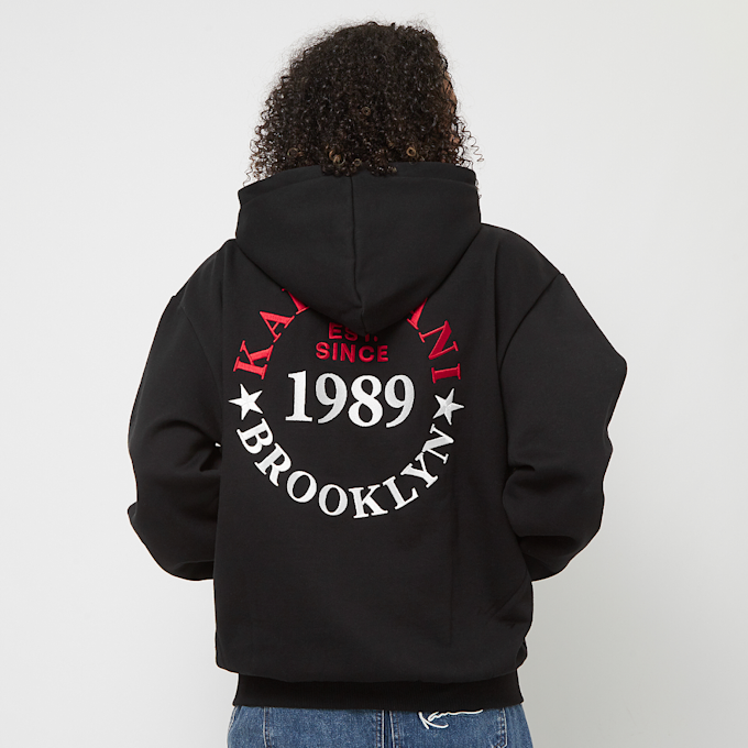 Karl Kani Chest Signature Oversize Full Zip Hoodie schwarz 23040 1