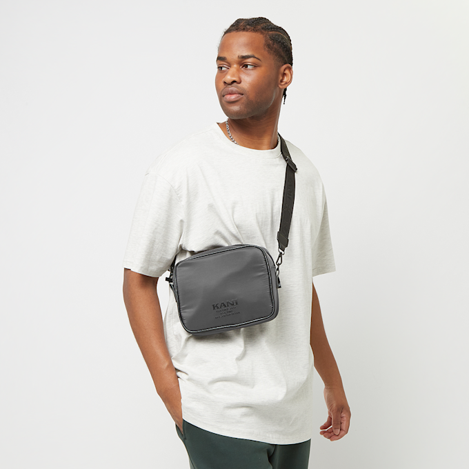 Karl Kani Retro Oversized Logo Messenger Bag grijs 23093 5
