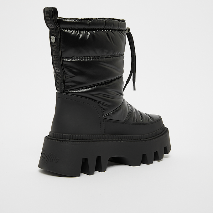 Buffalo Flora Puffer Boot schwarz 23144 3