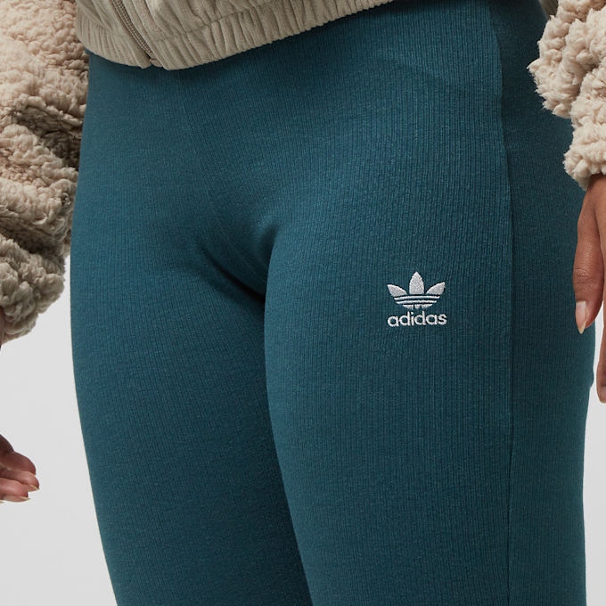 adidas Originals Essentials Rib Flared Leggings turkusowy 23176 3
