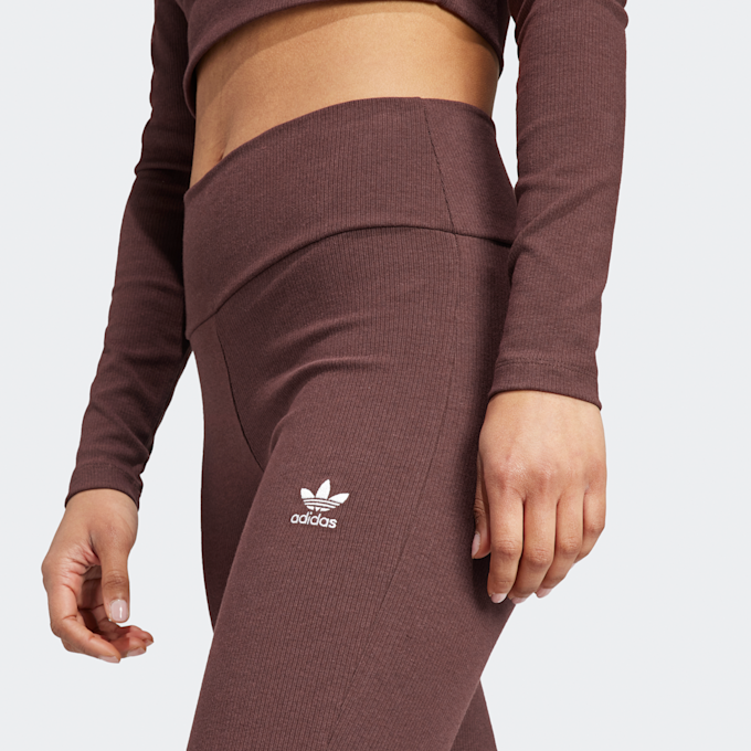 adidas Originals Essentials Rib Flared Leggings braun 23187 3
