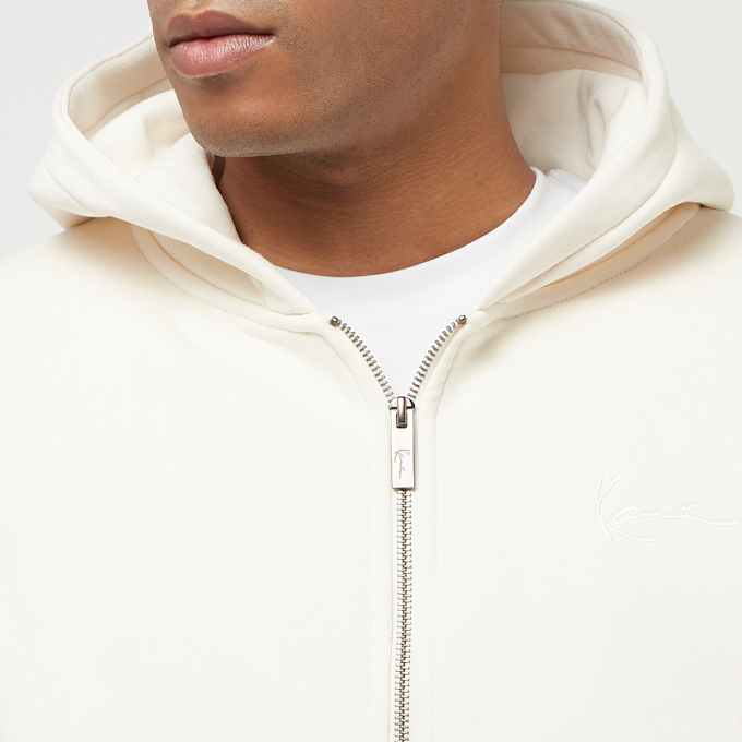 Karl Kani Chest Signature Essential Zip bianco 23206 3