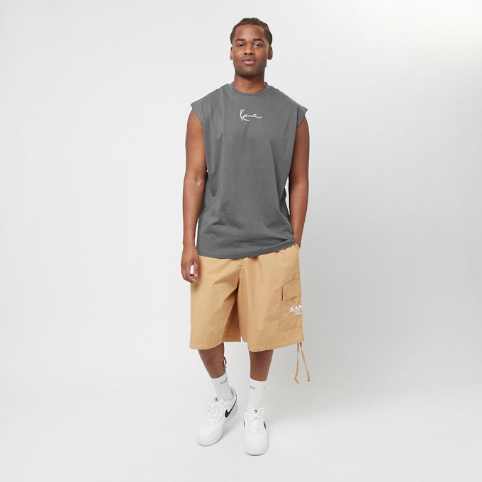Karl Kani Small Signature Essential Sleeveless Tee szary 23211 4
