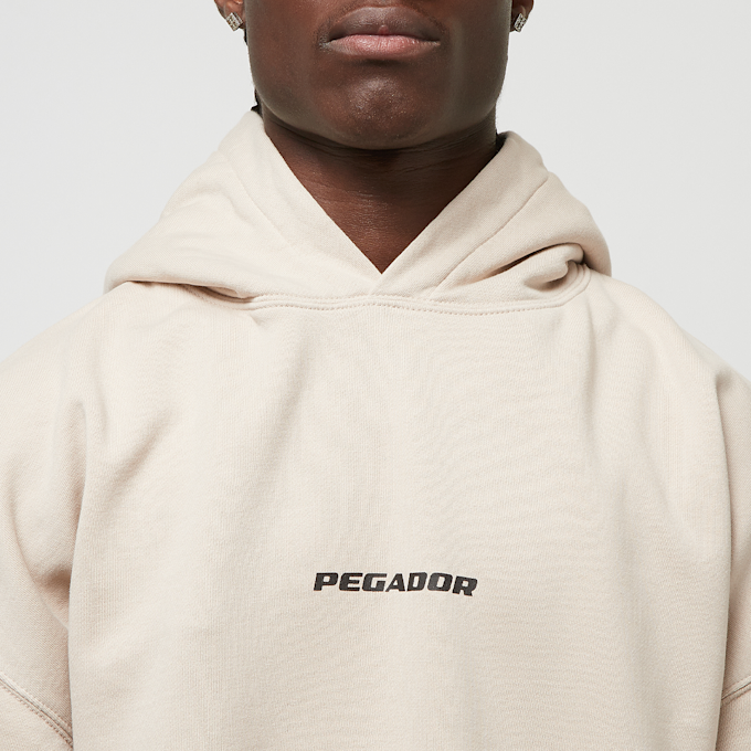Pegador Colne Logo Oversized Hoodie blanc 23216 3