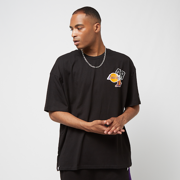 New Era NBA Arch WRDMRK Oversized Tee Los Angeles Lakers noir 23251 2