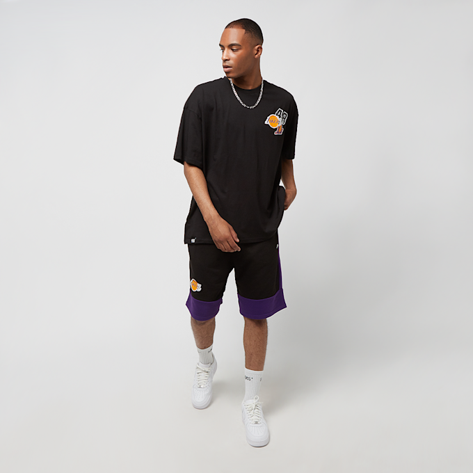 New Era NBA Arch WRDMRK Oversized Tee Los Angeles Lakers noir 23251 6