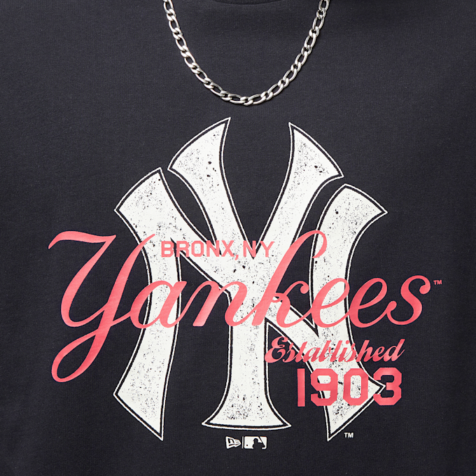 New Era MLB Lifestyle Oversized Tee New York Yankees schwarz 23290 3