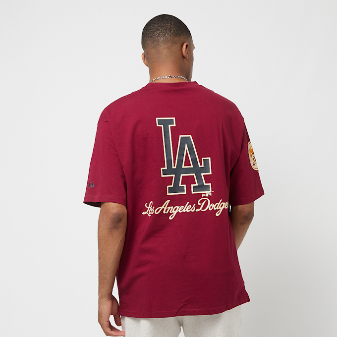 New Era MLB Large Logo Oversize Tee Los Angeles Dodgers vermelho 23292 3