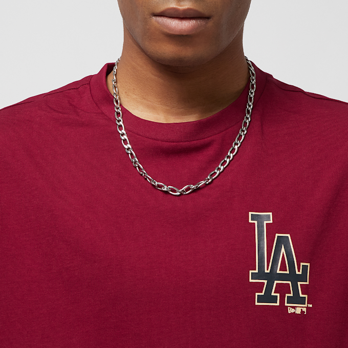 New Era MLB Large Logo Oversize Tee Los Angeles Dodgers vermelho 23292 4