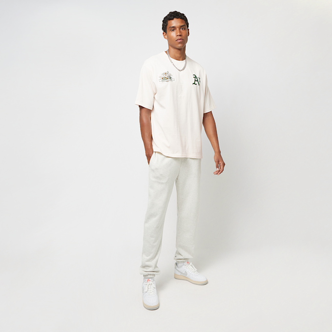 New Era MLB Oakland World Series Back Wordmark Oversized Tee bege 23309 6