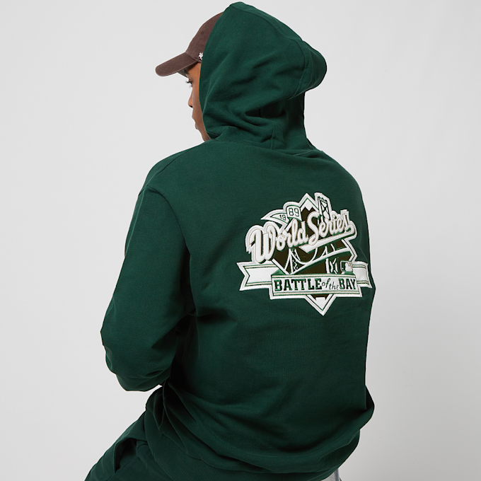 New Era MLB Oakland World Series Oversized Pullover Hoody grün 23310 1