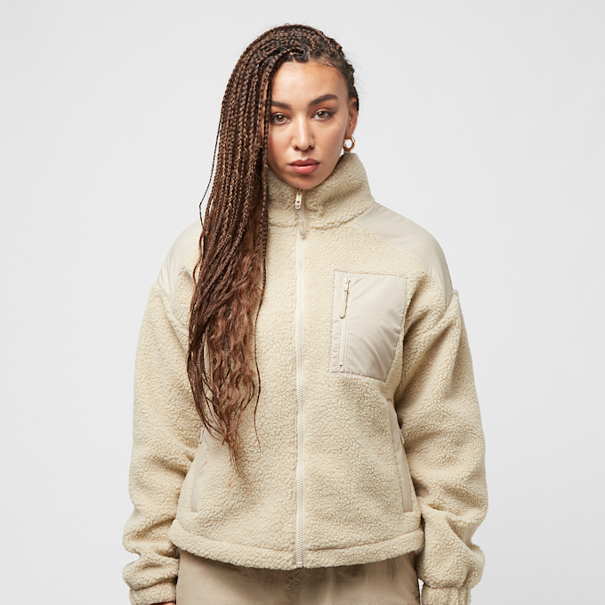 Urban Classics Ladies Sherpa Mix Jacket beż 23365 1