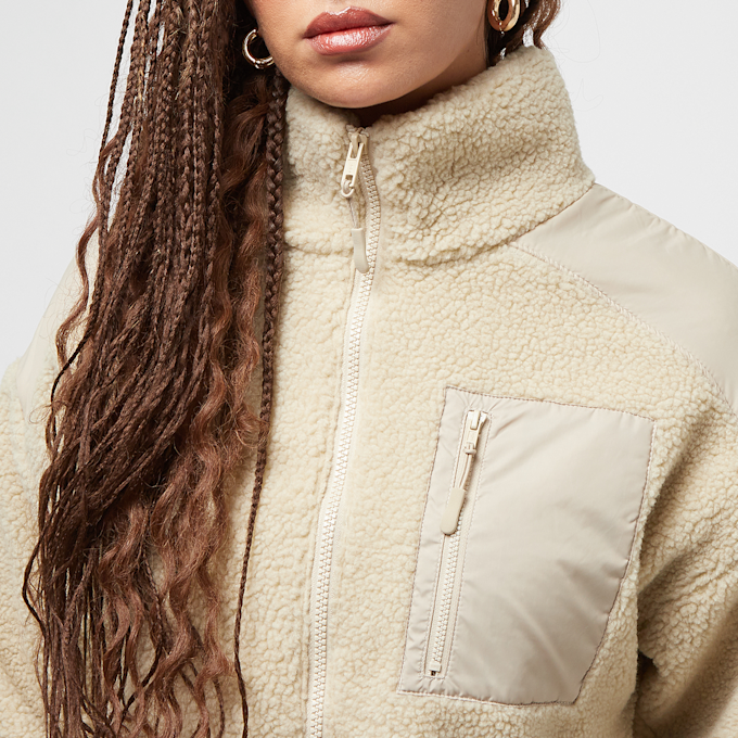 Urban Classics Ladies Sherpa Mix Jacket bege 23365 3