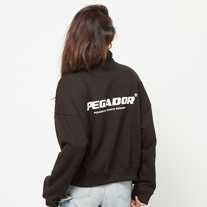 Pegador Vuku Logo Oversized Halfzip nero 23461 2