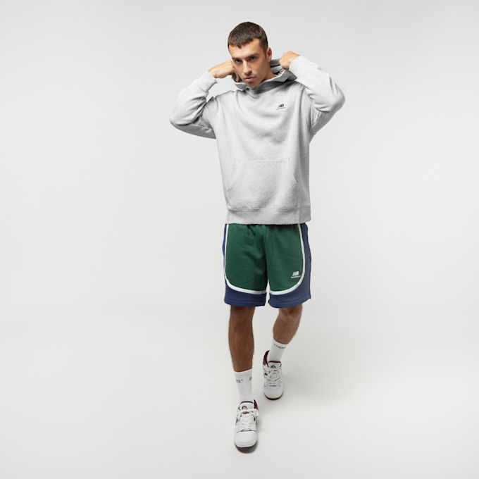 New Balance Hoops Fleece Hoodie grigio 23650 5