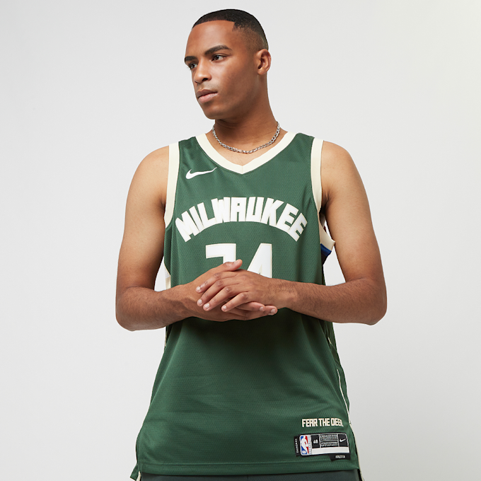 Nike NBA Dri-FIT Swingman Jersey Milwaukee Bucks - Giannis Antetokounmpo grün 23685 1
