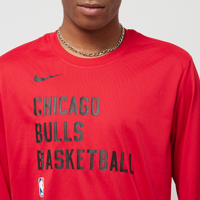Nike NBA Chicago Bulls Dri-Fit Essential Print Longsleeve Tee rot 23695 3