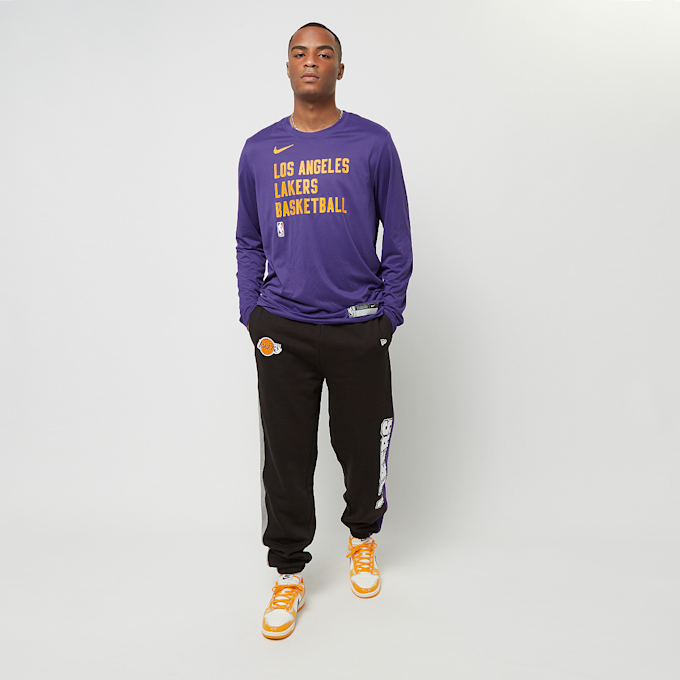 Nike NBA Los Angeles Lakers Dri-Fit Essential Print Longsleeve Tee viola 23696 5