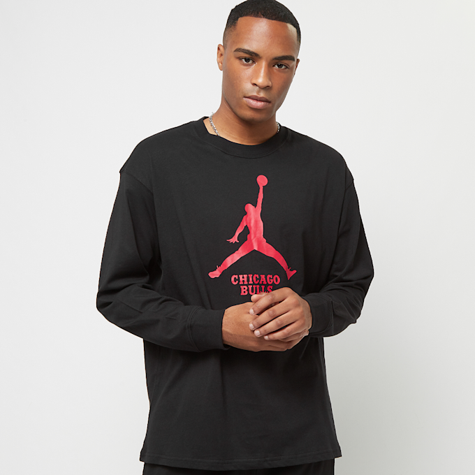 Jordan NBA Chicago Bulls Essential Longsleeve Tee schwarz 23698 1