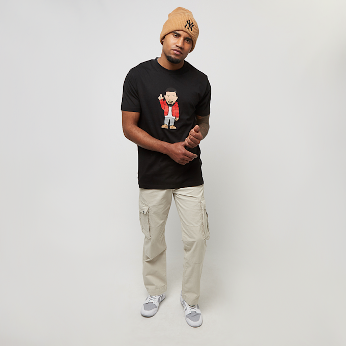 Mister Tee Kanada Sketch Tee zwart 23722 4