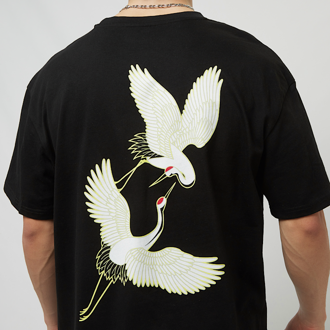Upscale by Mister Tee Fortune Cranes Oversize Tee nero 23745 4