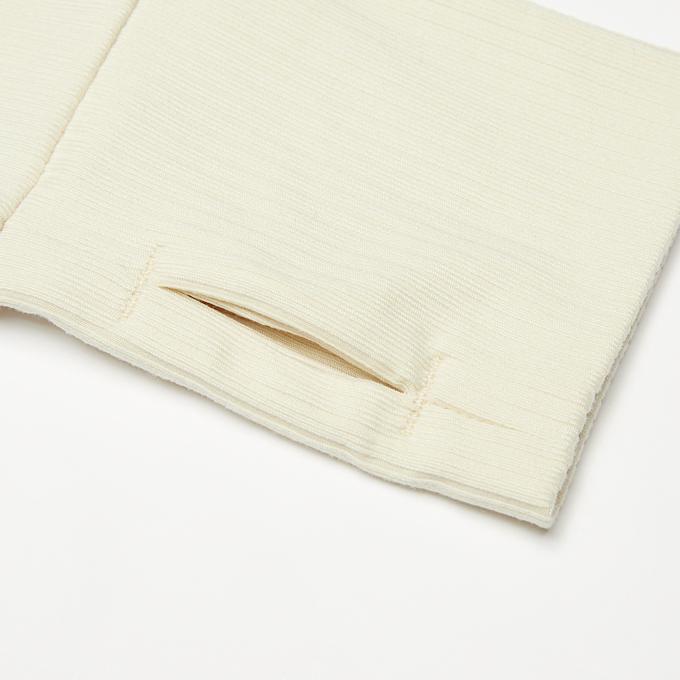 Converse Junior Long Sleeve Cardigan Knit Top bianco 23794 4