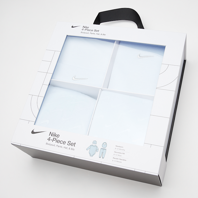 Nike   Junior Velour Embossed Swoosh Set (4 Piece) blauw 23824 6