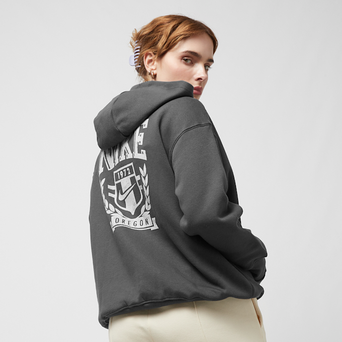 Nike Fleece Hooded Full-Zip Long Sleeve Top czerwony 23861 1