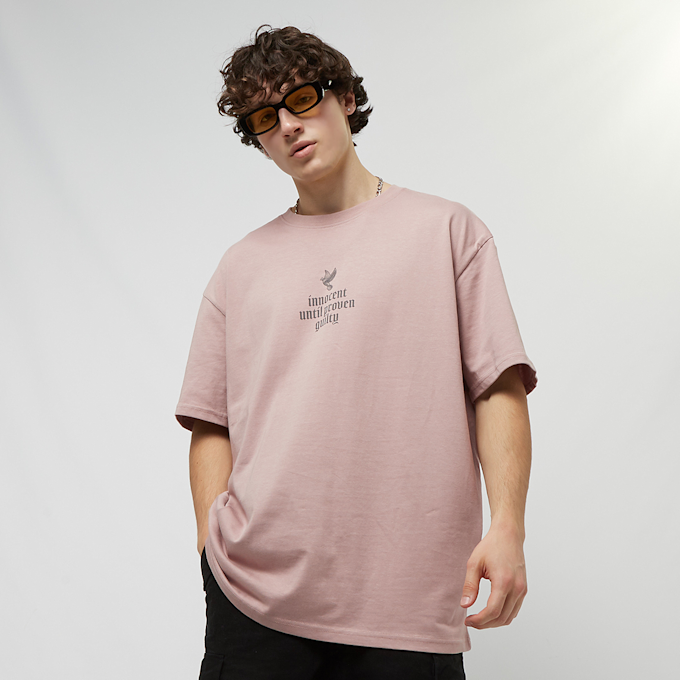 Upscale by Mister Tee Justice Oversize Tee lichtroze 23870 2