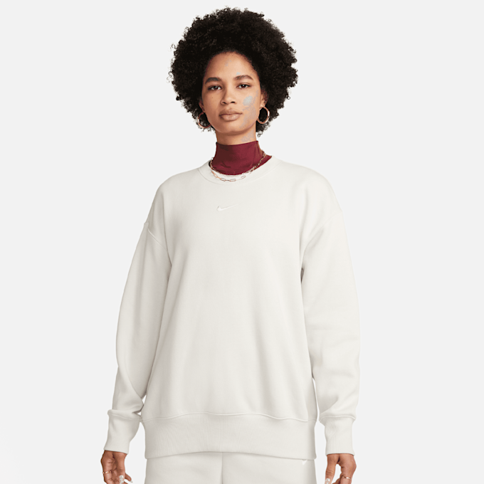 Nike Sportswear PHNX Fleece Oversized Crew bege 23872 1