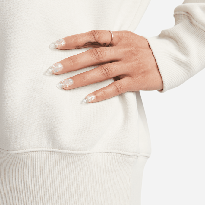 Nike Sportswear PHNX Fleece Oversized Crew beż 23872 4