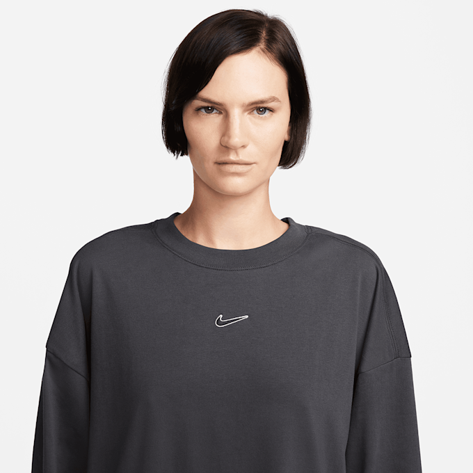 Nike Sportswear Long Sleeve T-Shirt Print szary 23914 3