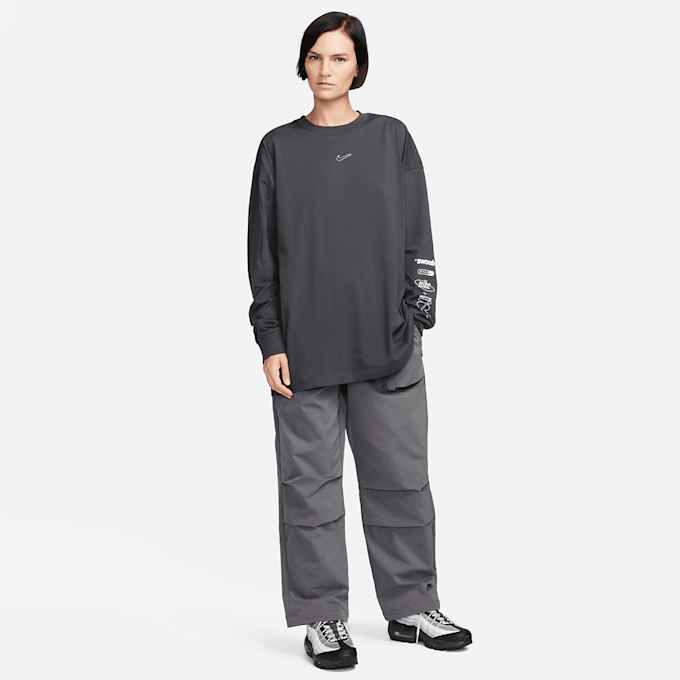 Nike Sportswear Long Sleeve T-Shirt Print grau 23914 7