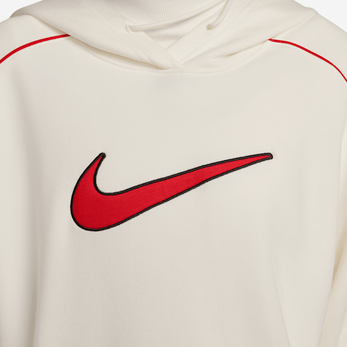 Nike Sportswear Oversized Fleece Pullover Swoosh bege 23934 5