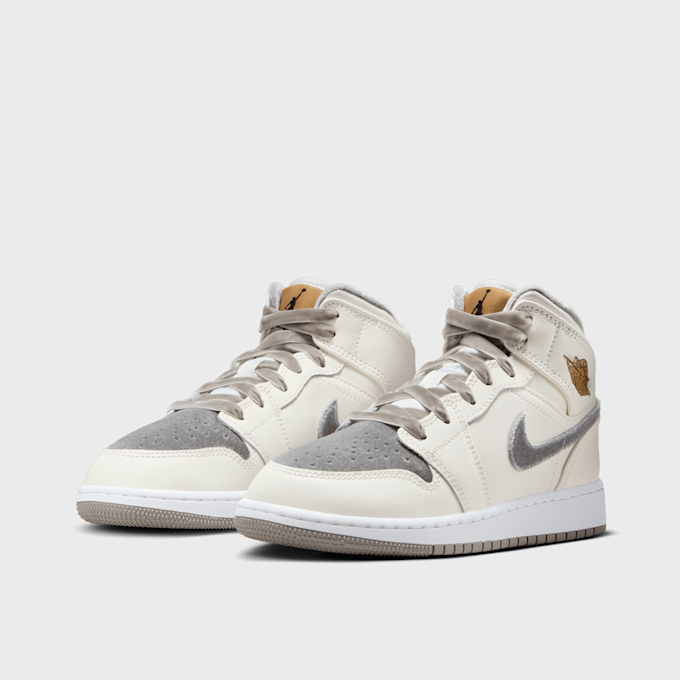 Jordan Air Jordan 1 Mid SE Soft (GS) weiß 23948 4